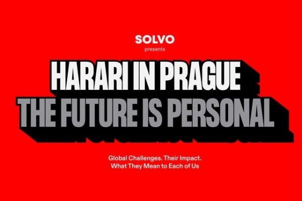 Harari in Prag. Die Zukunft ist persönlich