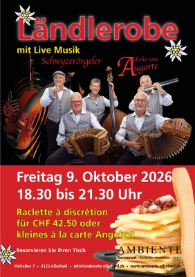 Ländlerobe mit den Schwyzerörgeler Echo vom Augarte
