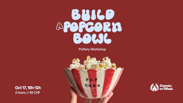 Build Your Popcorn Bowl - Pottery Workshop