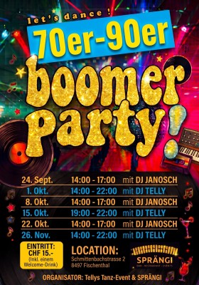 70er - 90er Boomer Party