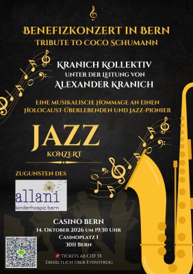 Tribute to Coco Schumann - Jazz Benefit Konzert für Kinderhospiz Allani