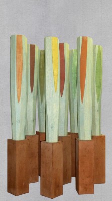 Skulpturenausstellung Holz / Beton