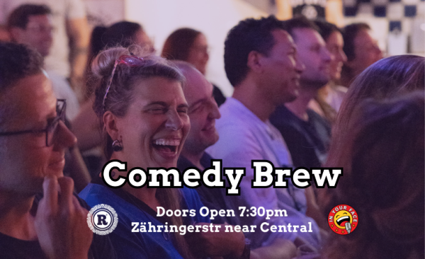 IN YOUR FACE Comedy Brew - Englisches Stand-Up Comedy Open Mic