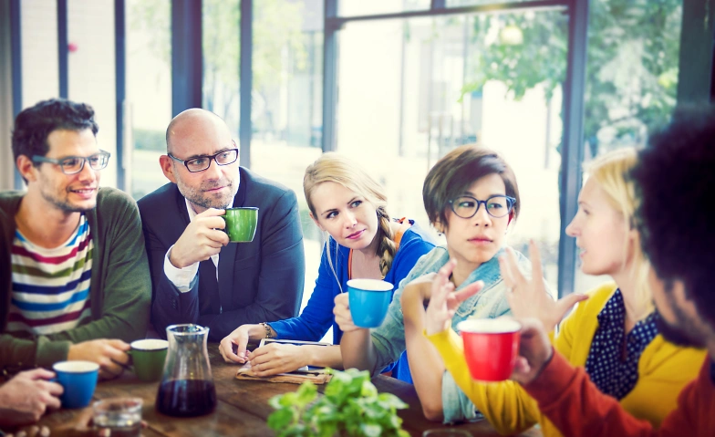 Lass uns im Sprach-Café treffen!