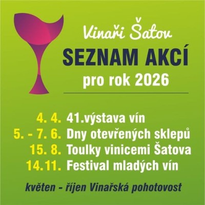 Festival der jungen Weine in Šatov