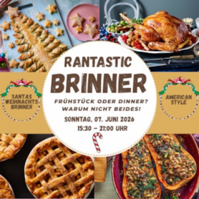 Rantastic Brinner – Desayuno y Cena en Navidad - Santa's Winter Brinner en diciembre