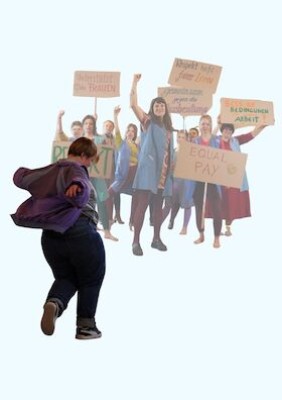 FLIEGEN LERNEN - El grupo de teatro inclusivo del Kannwas Kollektiv