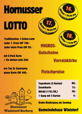 Hornusser LOTTO Winistorf - Seeberg
