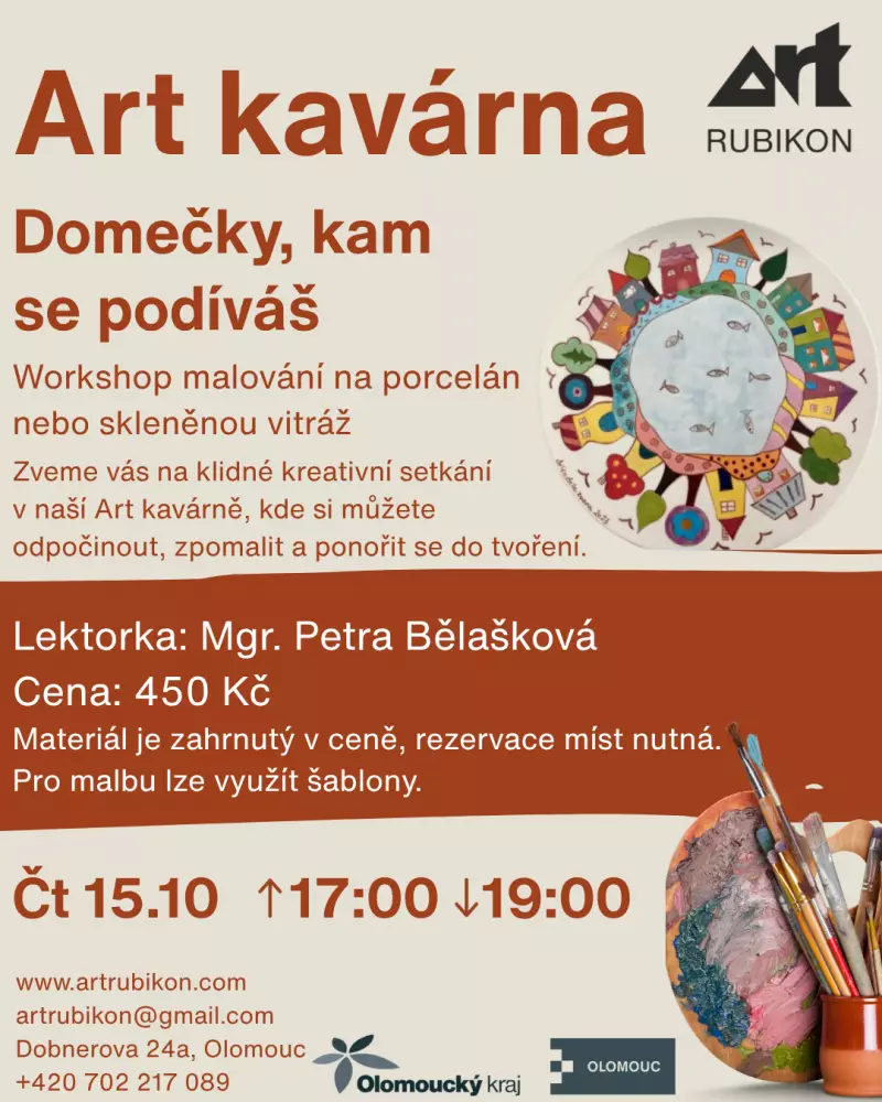 ART Kavárna - Domečky, kam se podíváš