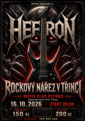 HEFRON rockiger Ritt in Třinec
