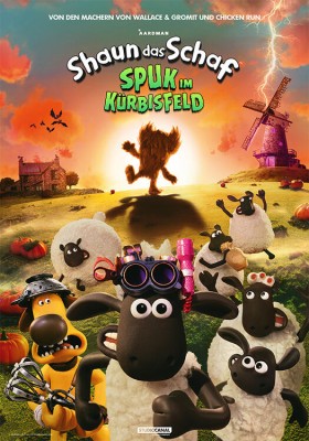 Animation film "Shaun the Sheep - Spook in the Pumpkin Field"