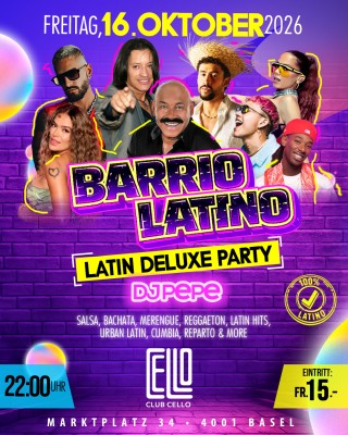 BARRIO LATINO with DJ PEPE