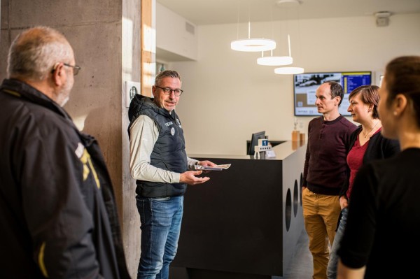 Blick hinter die Kulissen in der Roland Arena