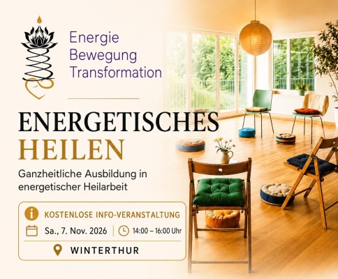 Kostenlose Info-Veranstaltung: Ausbildung Energetisches Heilen