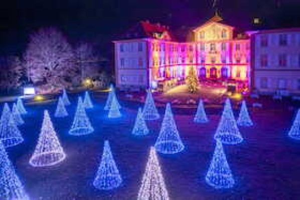 Christmas Garden Insel Mainau - The magical journey begins at dusk