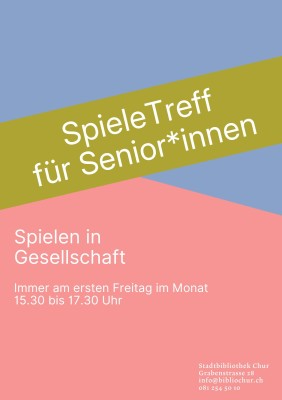 SpieleTreff für Senior*innen