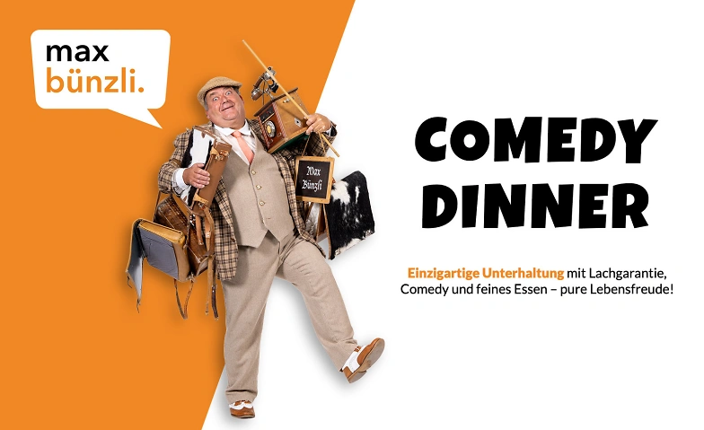 Max Bünzli Comedy-Dinner, Restaurant Nollen, 9515 Hosenruck