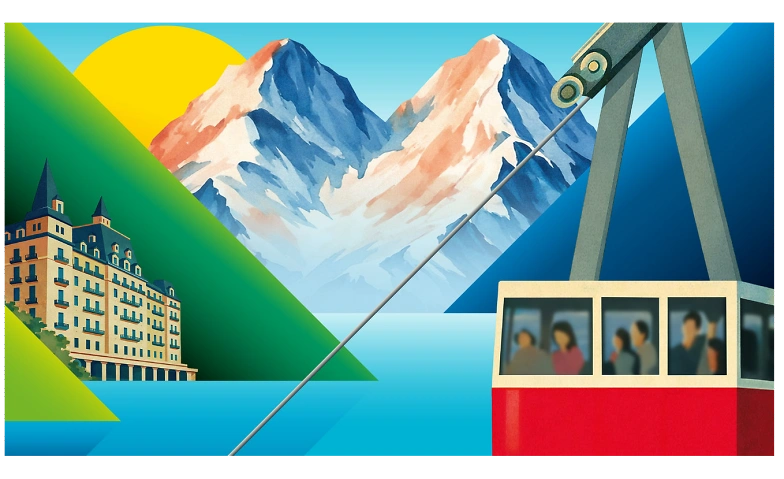 Tourismus. Reiseziel Schweiz