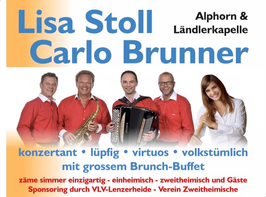 Brunch-Konzert mit Lisa Stoll und Carlo Brunner