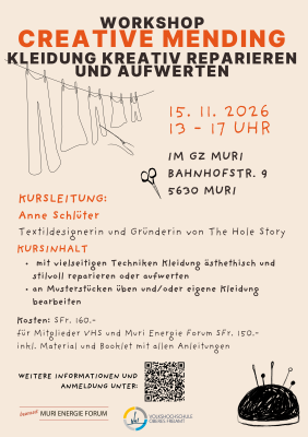 Workshop: Creative Mending