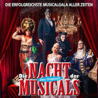 La noche de los musicales - ¡Los mayores éxitos musicales de todos los tiempos!