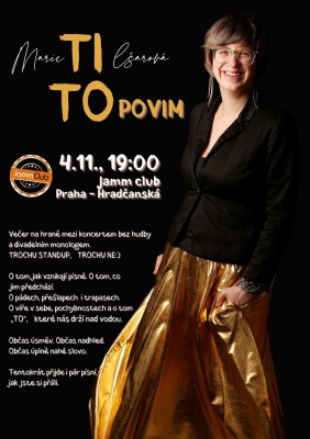 TI TO POVIM - Marie Tilšarová - ein bisschen Stand-up, ein bisschen nicht