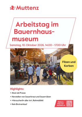 Arbeitstag im Bauernhausmuseum