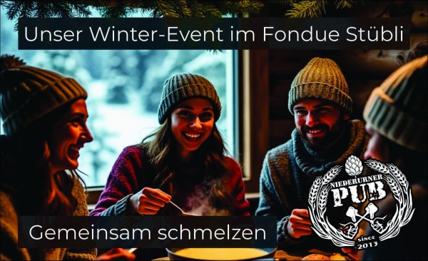 Nidipubs Fondue Plausch 2026/27