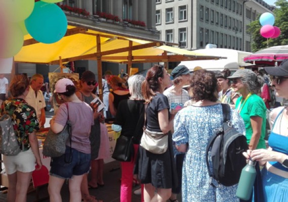 Mad Pride 2026: Infostand (Nr. 16) kulturpunkt und Kunstwerkstatt Waldau