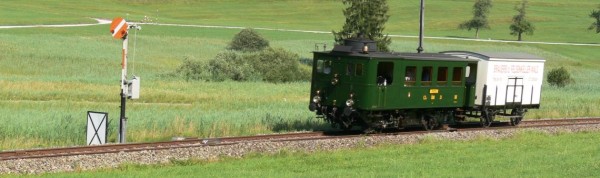 Hinfahrt Dampftriebwagen Zürich