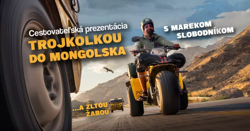 Tricycle nach Mongolei mit Marek Slobodník