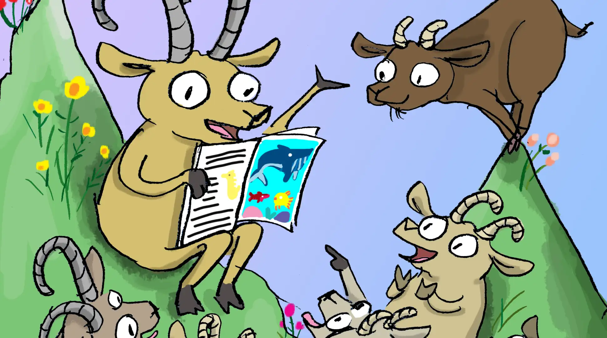 Les Booketins. Es ist Zeit für Geschichten!