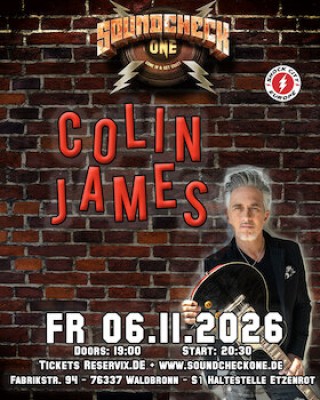 Colin James - Blues Rock aus Kanada