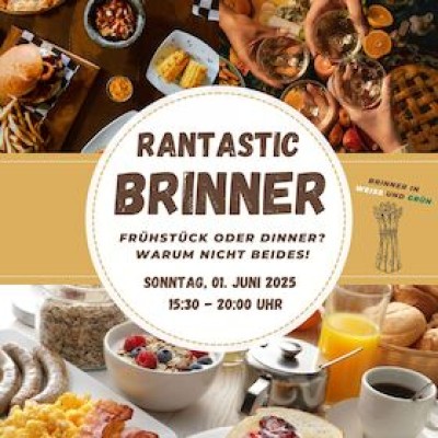 Rantastic Brinner – Desayuno y Cena en un solo evento - Après Brinner