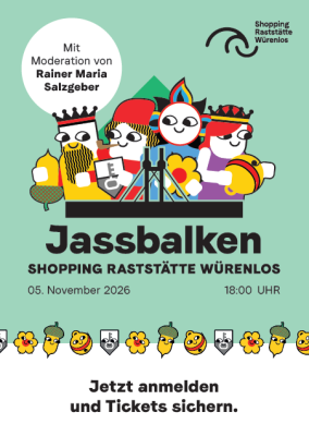 Jassbalken - Shopping Raststätte Würenlos