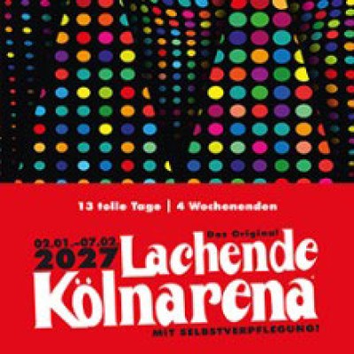 Lachende Kölnarena 2027- ¡Tradicional con autoservicio!