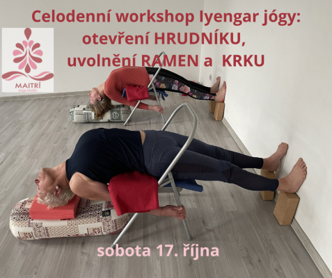 Opening the Chest, Releasing the Shoulders and Neck: Iyengar Yoga Workshop