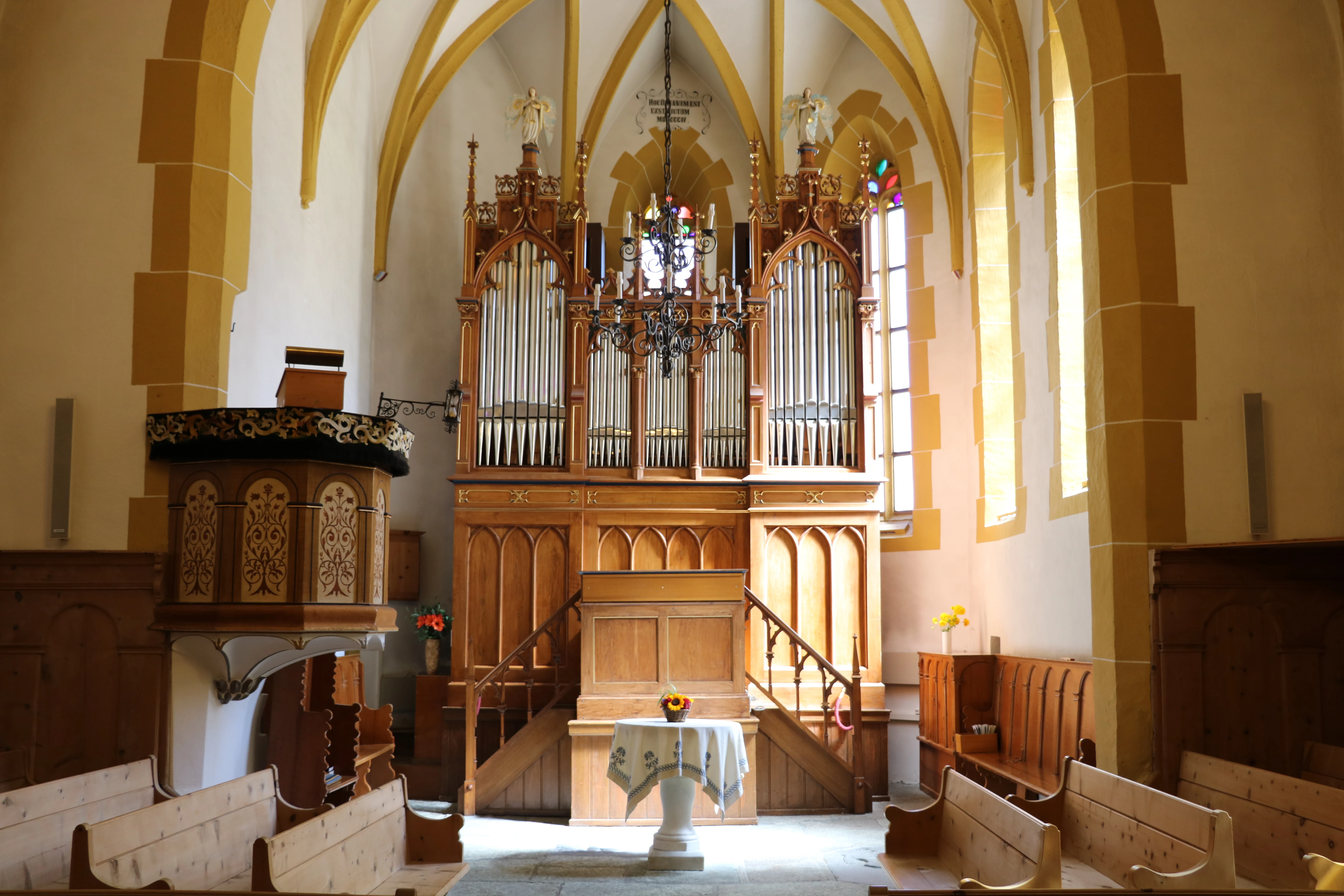 Konzert für Orgel in der reformierten Kirche S-chanf