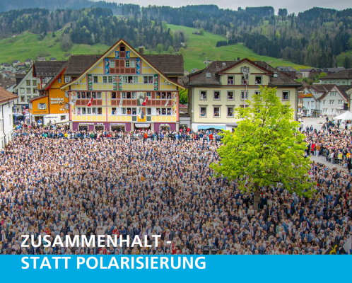 Zusammenhalt - statt Polarisierung
