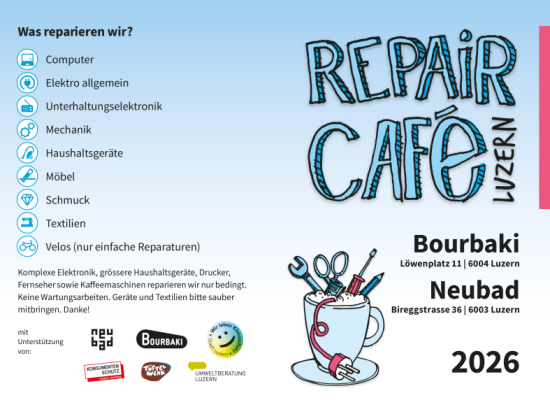 Repair Café Neubad Bistro