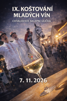 IX. Verkostung junger Weine in Chvalovice
