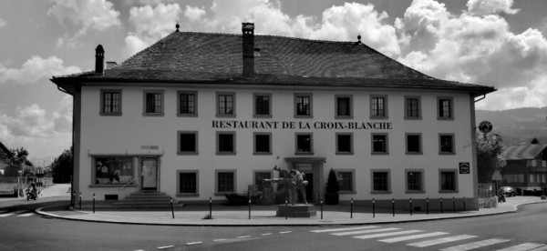 Kilbi-Menu im Restaurant de la Croix-Blanche in Le Mouret