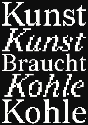 Runder Tisch von KUNST BRAUCHT KOHLE Online